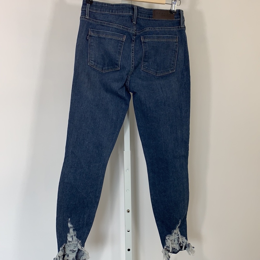 PARKER SMITH Ava Crop Skinny Jeans Blue Size 26 - Picture 8 of 13